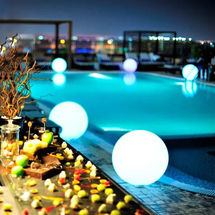 Outdoor LED Globe Garden Lights