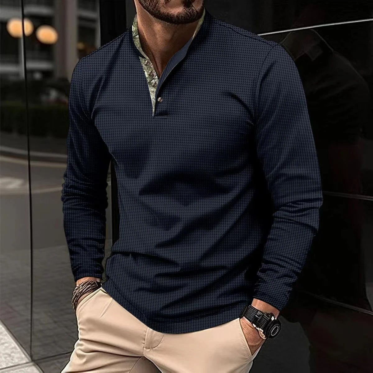 Modern Long Sleeve Casual Shirt