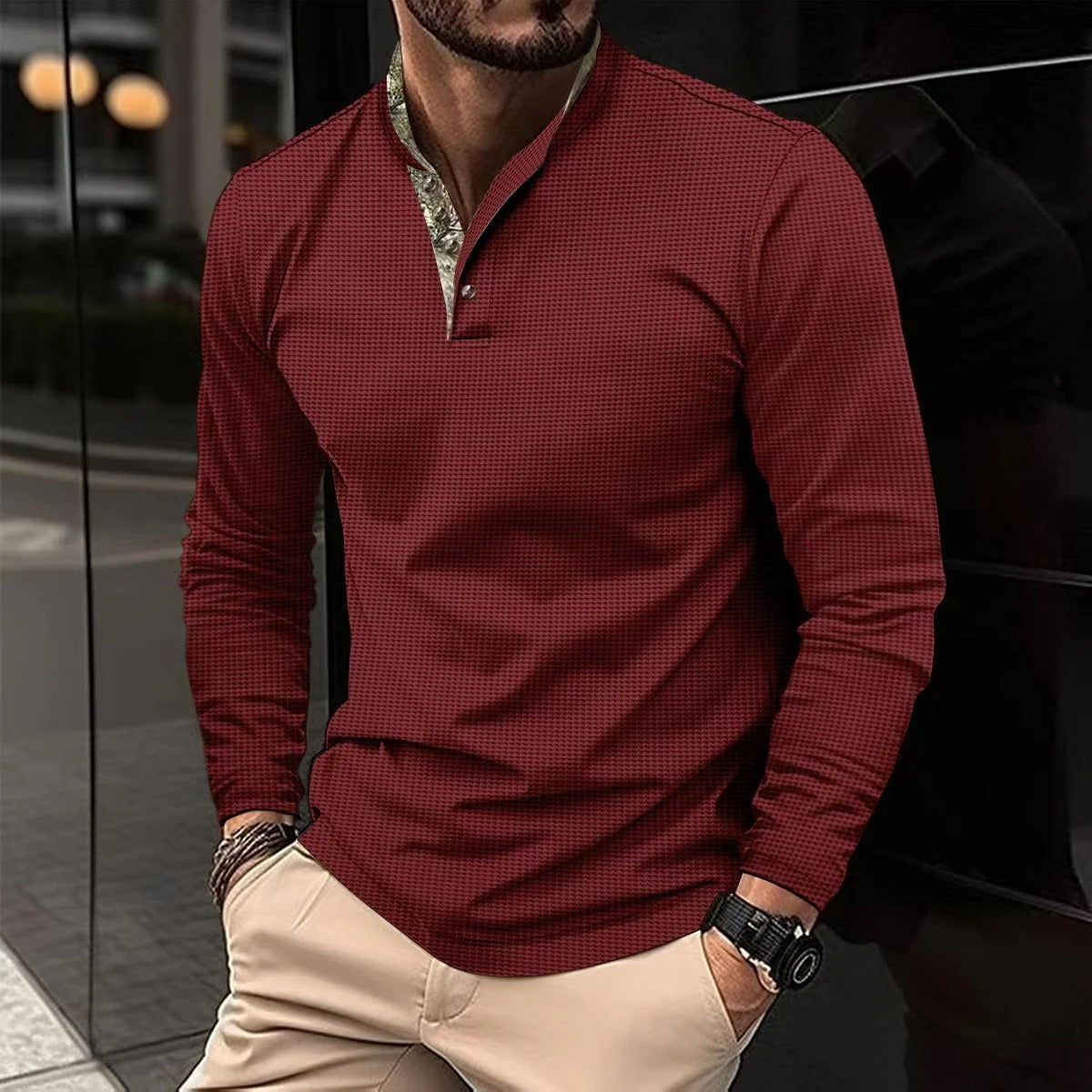 Modern Long Sleeve Casual Shirt
