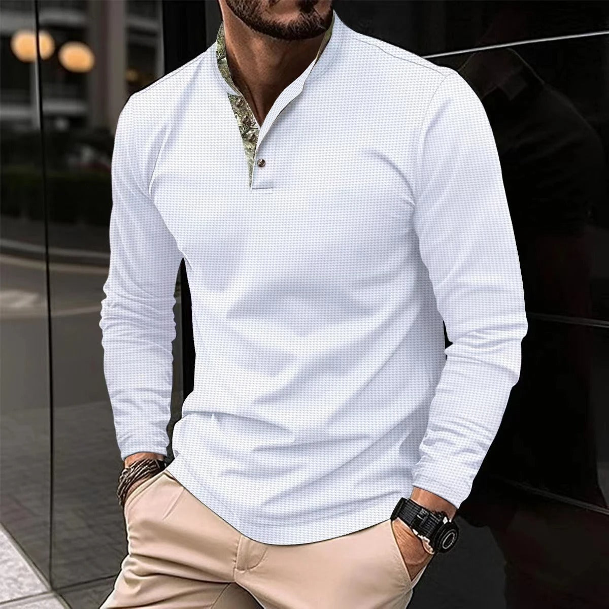 Modern Long Sleeve Casual Shirt
