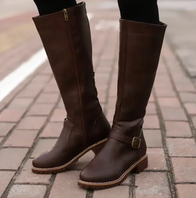 Classic Knee-High Riding Boots