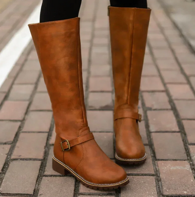 Classic Knee-High Riding Boots