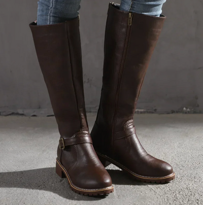 Classic Knee-High Riding Boots