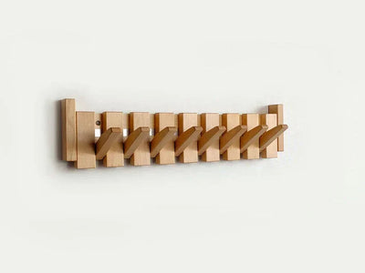 Modern Wooden Wall Hook Rack