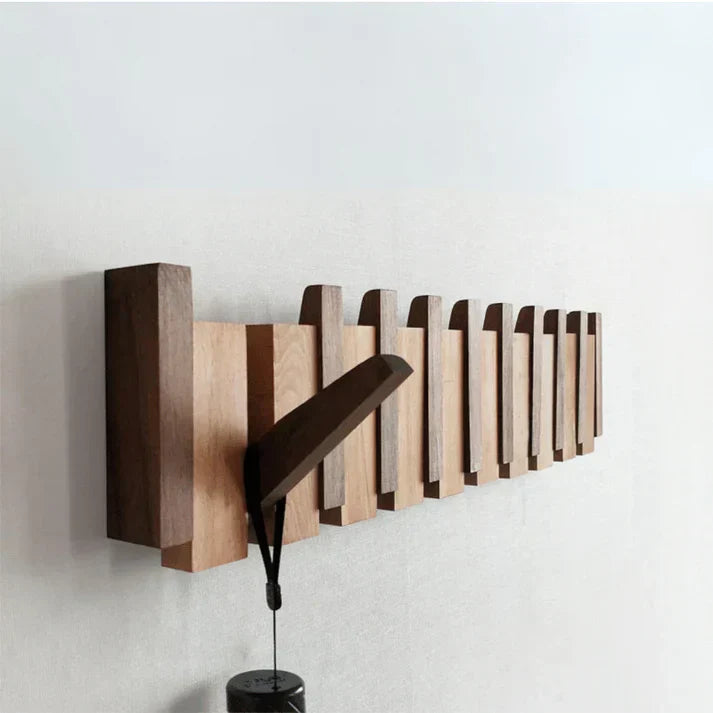Modern Wooden Wall Hook Rack