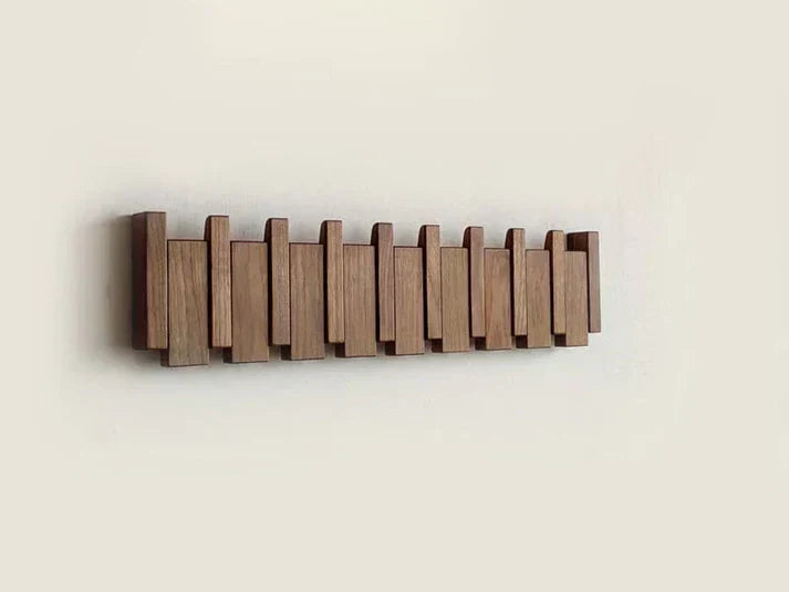 Modern Wooden Wall Hook Rack