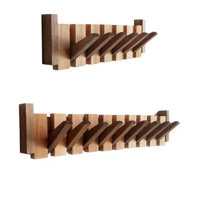 Modern Wooden Wall Hook Rack